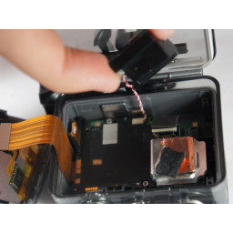 Замена датчика изображения GoPro Hero + LCD